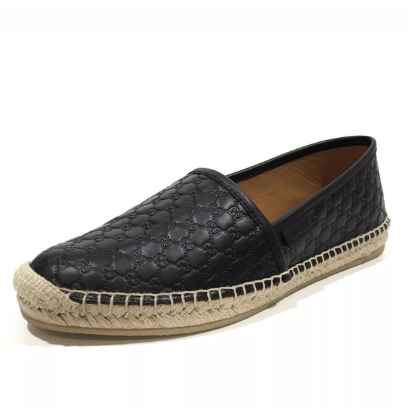 NIB Gucci Black Espadrille size 39 - Picture 2 of 10